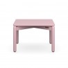 Столик кофейный saga, 60х60 см, розовый