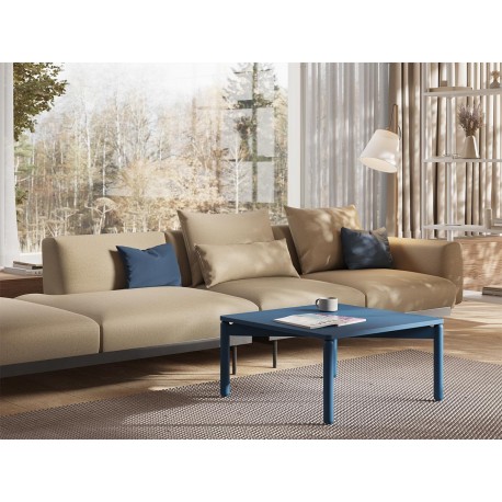 Столик кофейный saga, 60х60 см, синий