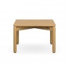 Столик кофейный saga, 60х60 см, ясень