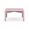 Столик кофейный saga, 75х75 см, розовый
