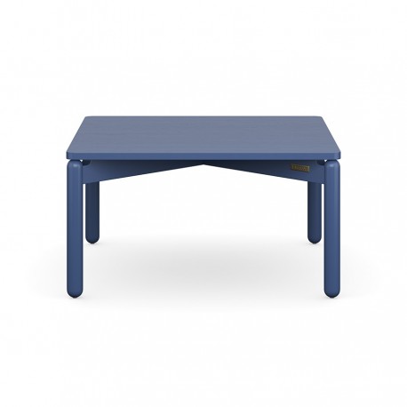 Столик кофейный saga, 75х75 см, синий