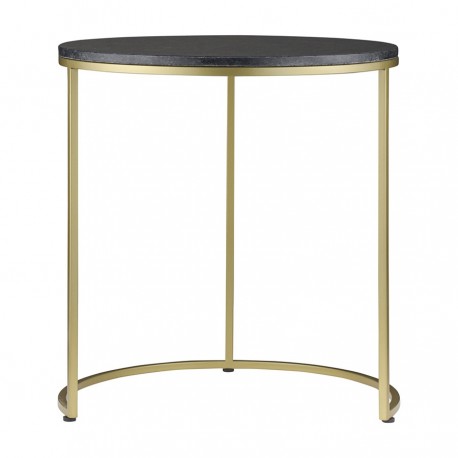 Набор из 2-х кофейных столиков hans, D40 см и D50 см, черный мрамор