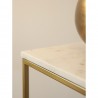 Набор из 2-х столиков mayen gold, белые/золотистые