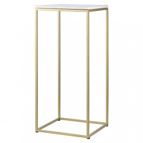 Набор из 2-х столиков mayen gold, белые/золотистые