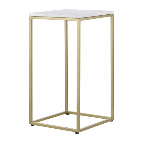 Набор из 2-х столиков mayen gold, белые/золотистые