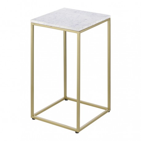 Набор из 2-х столиков mayen gold, белые/золотистые