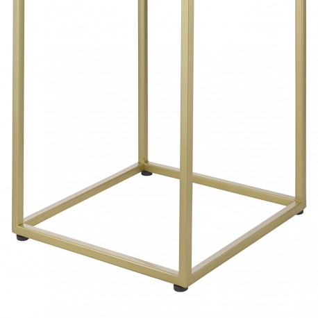 Набор из 2-х столиков mayen gold, белые/золотистые