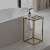 Набор из 2-х столиков mayen gold, белые/золотистые