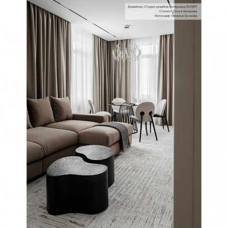 Набор из 2-х столиков grannis, черные