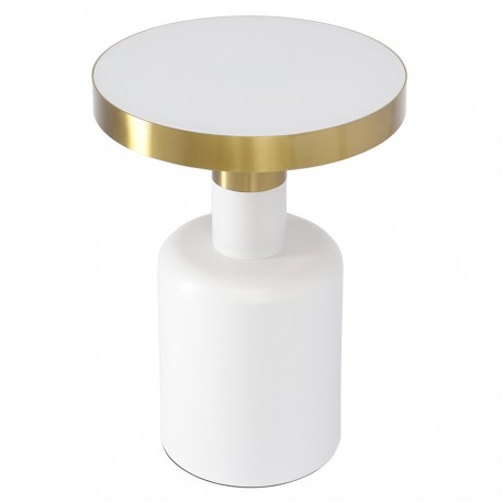 Столик журнальный froud, D35 см, белый