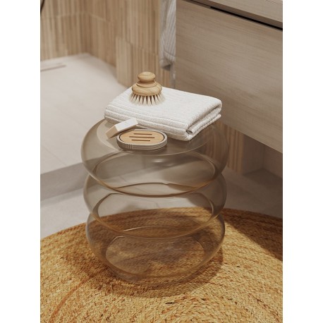 Столик приставной vivlend, D38 см, серо-зеленый