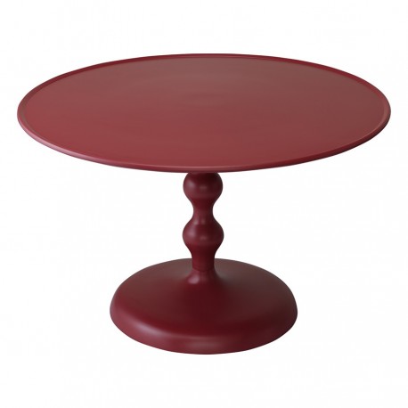 Столик кофейный fluid, D59 см, жженый оранжевый