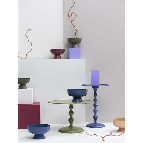 Столик кофейный fluid, D59 см, морские водоросли