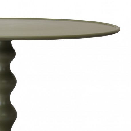 Столик кофейный fluid, D59 см, морские водоросли