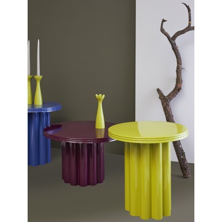 Столик кофейный vivlend, D57 см, ночная слива