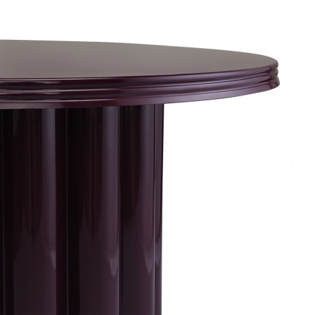 Столик кофейный vivlend, D57 см, ночная слива