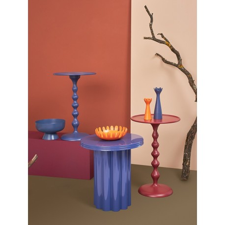 Столик приставной fluid, D38 см, сумерки