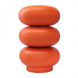 Табурет-столик swell, D33 см, апельсиновая цедра