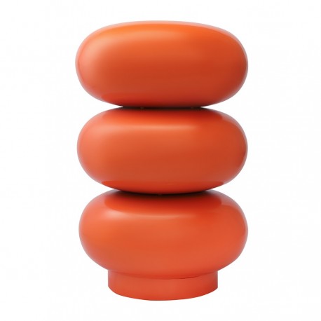 Табурет-столик swell, D33 см, апельсиновая цедра