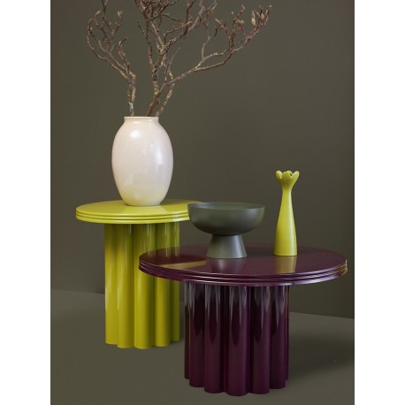 Столик приставной vivlend, D43 см, лайм