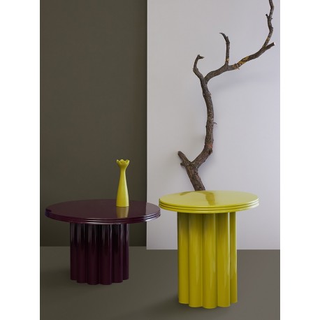 Столик приставной vivlend, D43 см, лайм