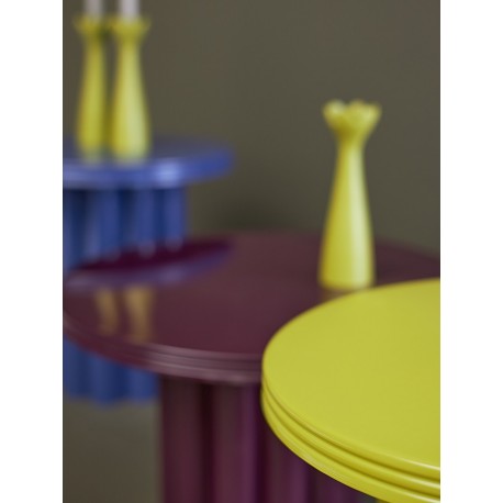 Столик приставной vivlend, D43 см, лайм