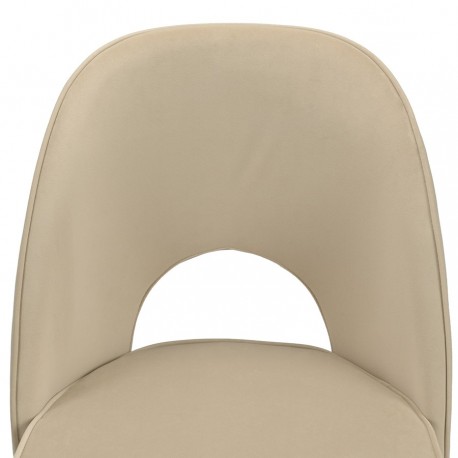 Стул evelyn, велюр, бежевый