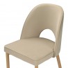 Стул evelyn, велюр, бежевый