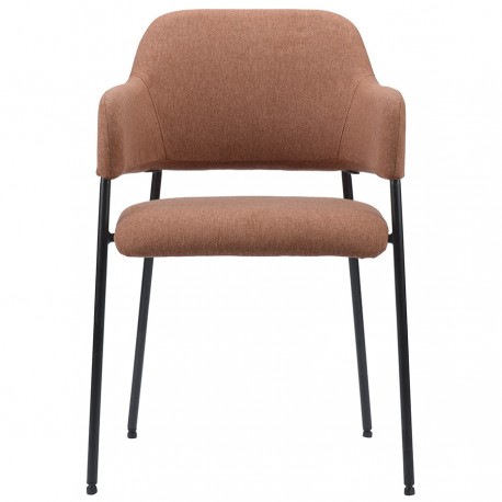 Стул wendy, рогожка, терракота