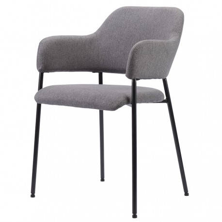 Стул wendy, рогожка, темно-серый