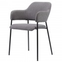 Стул wendy, рогожка, темно-серый