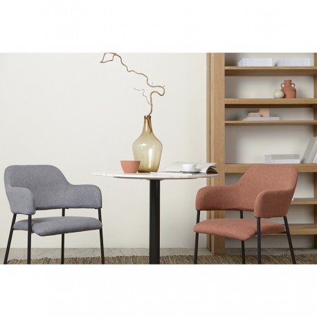 Стул wendy, рогожка, темно-серый