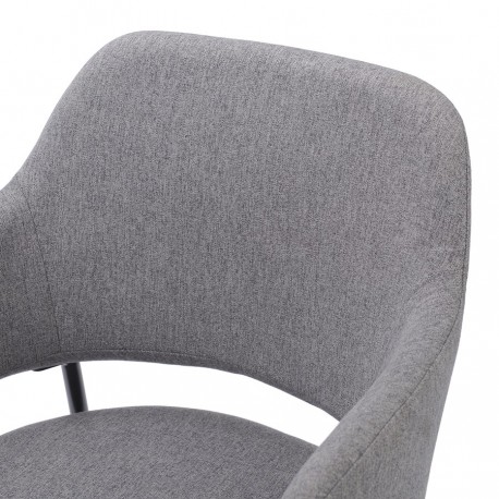 Стул wendy, рогожка, темно-серый