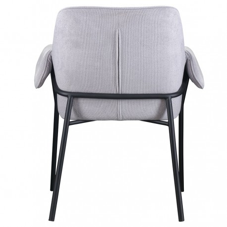 Стул aline, шенилл, светло-серый