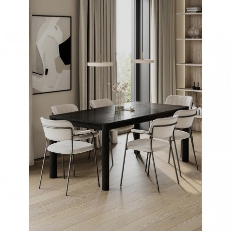 Стул eirill, велюр, серо-бежевый