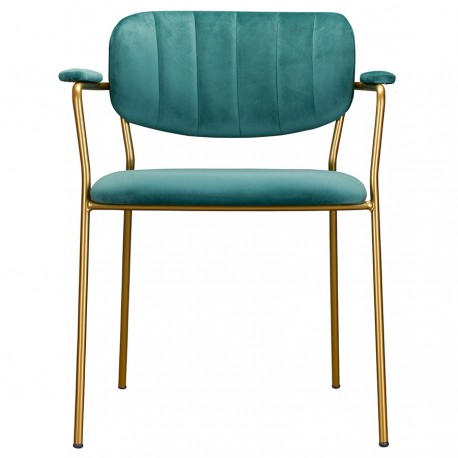 Стул eirill, велюр, темно-зеленый