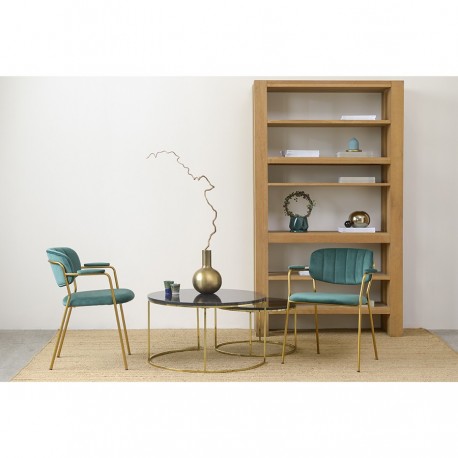 Стул eirill, велюр, темно-зеленый