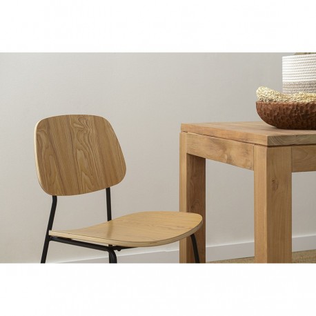 Стул tilla, натуральное дерево