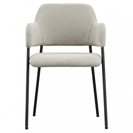 Стул wendy, букле, серый