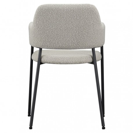 Стул wendy, букле, серый