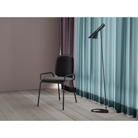 Стул ror, double frame, велюр, черный /черный