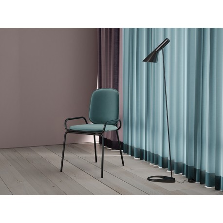 Стул ror, 2 frame, велюр, черный/зеленый