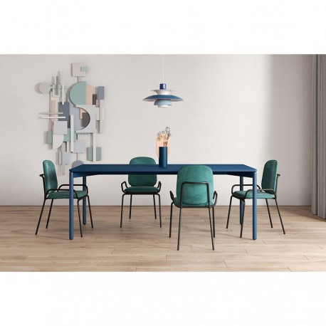 Стул ror, 2 frame, велюр, черный/зеленый