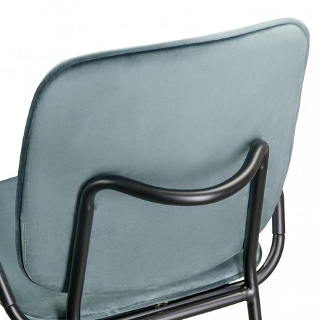 Стул ror, 2 frame, велюр, черный/зеленый