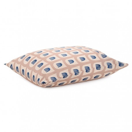 Набор из двух наволочек из сатина бежево-розового цвета с принтом blossom time из коллекции cuts&pieces, 50х70 см