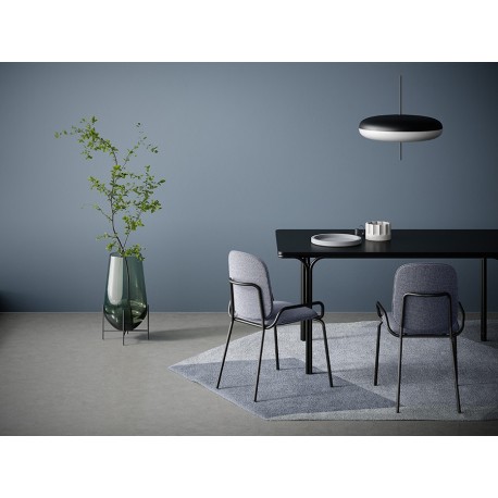 Стул ror, double frame, рогожка, черный /серый