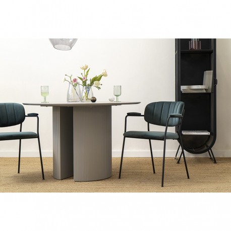 Стул eirill, велюр, зеленый