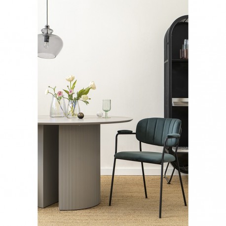 Стул eirill, велюр, зеленый