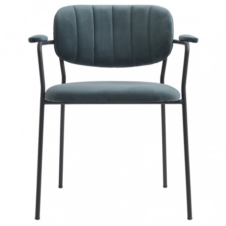 Стул eirill, велюр, зеленый