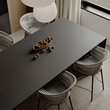 Стул полубарный haugen, темно-серый/светло-серый